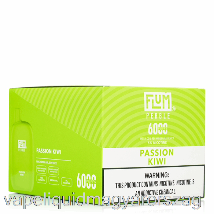 [10-es Csomag] Flum Pebble 6000 Eldobható Vape E Cigi